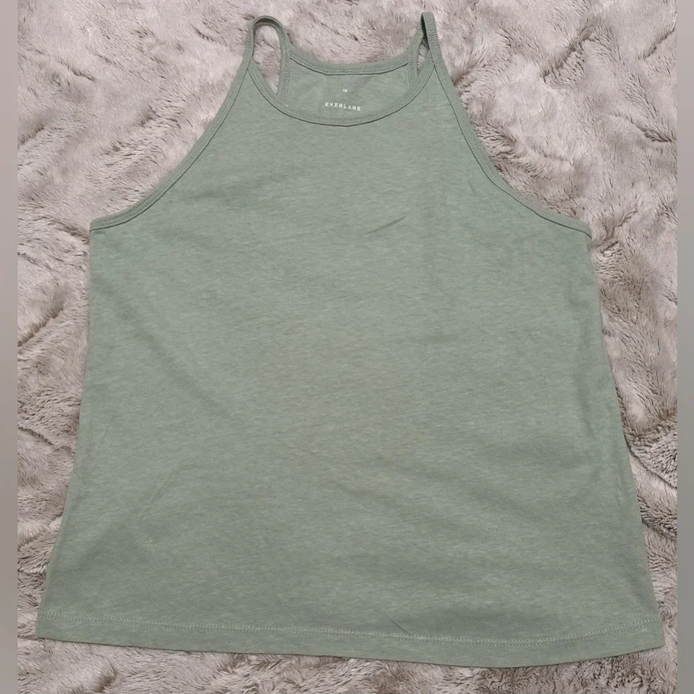 Everlane Mint Green Tank Top - Picture 2 of 10